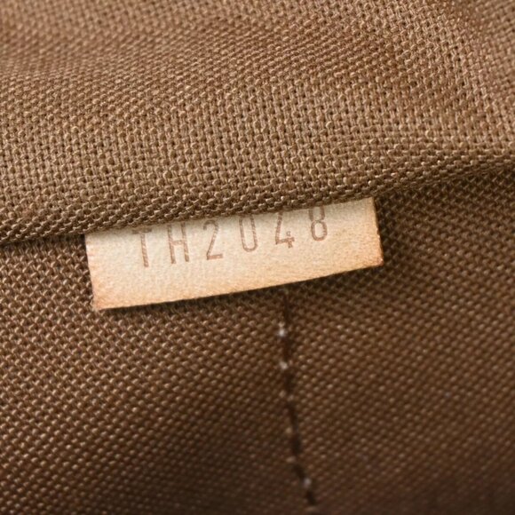 LOUIS VUITTON Montorgueil PM Shoulder Bag Monogram Leather Brown - Picture 3 of 16